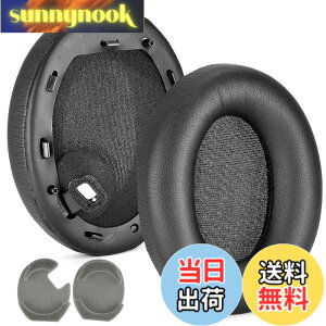 �y���������zdefean 1000XM4 �C���[�p�b�h �u���b�N �����p�C���[�N�b�V�����J�o�[�t�H�[�� Sony WH-1000XM4 (WH1000XM4) �w�b�h�z���Ή� �C���[�p�b�h�N�b�V���� �m�C�Y�Ւf�������[�t�H�[���t�� �F�F