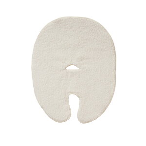 【送料無料】今治タオルのフェイスマスク 蒸美人(じょうびじん)5分でストレス解消・タオルパック・保湿・引き締め 色:アイボリー