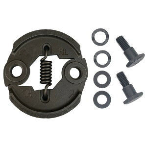 【送料無料】YESprime クラッチ 草刈り機 刈払 芝刈り トリマー 部品 交換 ヘッジ 23 26 32 34 ボルト ワッシャー 前 パーツ cc 作業 効率 色:シルバー、サイズ:76×74mm ピッチ53mm