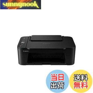 �y���������z�L���m�� Canon �v�����^�[ A4�C���N�W�F�b�g�����@ PIXUS TS3530 �u���b�N Wi-Fi�Ή� �e�����[�N���� 2022�N���f�� 4�F�E��̌^�E�Ή��C���NBC-365/366�V���[�Y �F�F�u���b�N�A�T�C�Y�F��