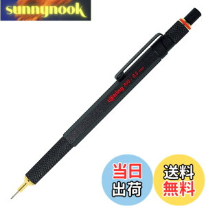 �y���������z���b�g�����O(Rotring) ROTRING800 �u���b�N �V���[�v�y���V�� 0.5mm ��]���m�b�N�^�C�v 1904447 ���K�A���i