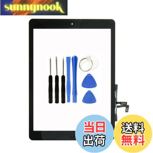 �y���������ziPad 5 Air 1st Gen A1474 A1475 A1476�̐V�����X�N���[�������X�N���[�������^�b�`�f�W�^�C�U�[�K���X�Z���T�[�A�Z���u��-�z�[���{�^���J�����z���_�[�v���C���X�g�[���S���X�e�b�J�[