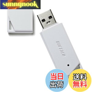 �y���������z�o�b�t�@���[ BUFFALO USB2.0 �ǂ�����USB�������[ 16GB �z���C�g RUF2-KR16GA-WH
