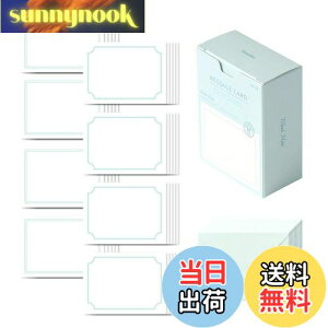 yzmCN bZ[WJ[h ~jJ[h uN~g Message card Blank Mint - 4020Zbg~jTCYfUCj̃J[hӃJ[h