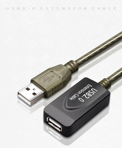 yzLiuTian USBP[u 20M s[^[P[u USB2.0  ANeBu ] M ^COȂ 񂵗ǂ USB Extension Cable AIX-AX