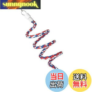 【送料無料】YFFSFDC インコ おもちゃ 止まり木 鳥用 ロープパーチ 布製止まり木バードアスレチックインコスパイラルパーチ インコ大中小型インコ ロープ 鈴付き 遊びおもちゃ