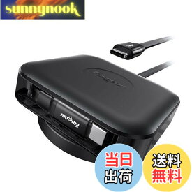【送料無料】Fasgear巻き取り式Type Cケーブル、60W PD/PPS急速充電巻き取り式USB C to USB C 2.0充電器コード、i-Phone 16 15 Pro Max/i-Pad Pro/Mac-Book/Sam-sung用、360°回転可能デスクタイプCケーブル(2m,ブラック)