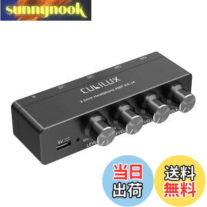 �y���������zCubilux 3.5mm �C���z�� �A���v�A4�E�F�C �X�e���I �w�b�h�z�� �A���v�A�~�j �I�[�f�B�I �A���v�A�Ɨ����ʒ���