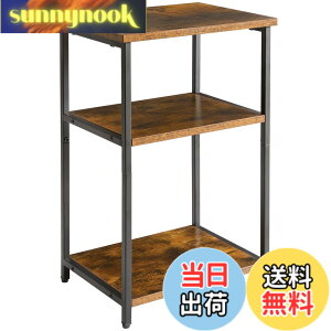 �y���������zIBUYKE �T�C�h�e�[�u�� �R���p�N�g ���B���e�[�W�� �i�C�g�e�[�u�� ���@�\ �I�[�v�����b�N 3�i ���[���b�N �A�W���X�^�[�t �����u�� �g���ȒP ������� 39x29x59cm JPTMJ402H