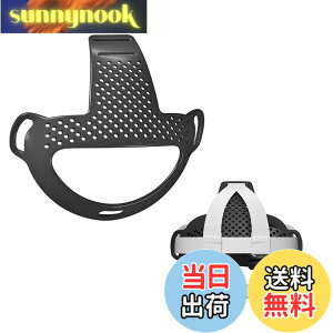 �y���������z[SHEAWA] for Meta Quest 3 �w�b�h�o���h �X�g���b�v TPU�S�� ��������z�[���h ���ւ̕��S��a�炰 ��� �݊��i �A�N�Z�T���[ (�u���b�N)