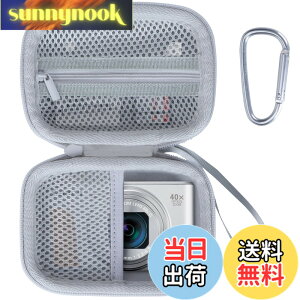 �y���������zLebakort���[�P�[�X�ƌ݊����̂���Canon PowerShot SX740HS / SX620HS / SX720HS / SX730HS / G7 X / G9 X �f�W�^���J���� (�O���[ �P�[�X)