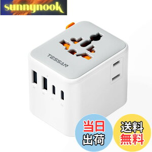 �y���������z�ϊ��v���O �S���E�Ή� �C�O �ϊ��v���O ���s�p�R���Z���g TESSAN C BF O A�^�C�v 6�䓯���[�d 2AC�� 2USB-A 2USB-C �؍� �C�M���X �I�[�X�g�����A �^�C ���` ���� �V���K�|�[�� ���[���b