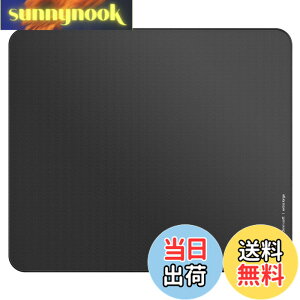 �y���������zPulsar Gaming Gears eSports�d�l �Q�[�~���O�}�E�X�p�b�h XL�T�C�Y ES2 �������K�i 49cm x 42cm x 3mm (XL, Black)