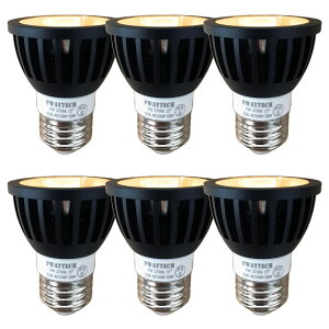 �y���������zFwaytech led�X�|�b�g e26���� ���p �u���b�N ������Ή� 7W LED�n���Q���d��60W�`75W���� �_�N�g���[��LED�X�|�b�g���C�g �����Ή� 6�Z�b�g (�d���F����(2700K), �{�̍� (���p15�x) E2