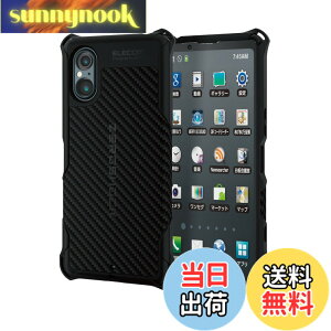 �y���������z�G���R�� Xperia 5 V SO-53D SOG12 �P�[�X �ϏՌ� ZEROSHOCK �l�p�_���p�[ �n�j�J���\�� �O���b�v�e�N�X�`���[ �X�g���b�v�z�[���t�� �u���b�N PMWX233ZEROGBK