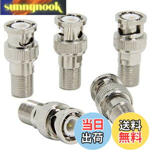 �y���������zBNC F�^ �ϊ� �R�l�N�^ 5�� F���X-BNC�I�X Wuernine ���ގ� BNC�^ F�^ �ϊ��v���O �A�_�v�^�[ �h�ƃJ���� �Ď��J���� �����P�[�u�� CCTV�Ȃ� �ڑ��p