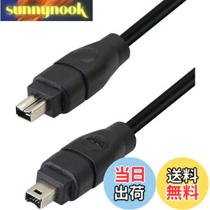 �y���������zSinLoon firewire400 �P�[�u�� i.link �P�[�u�� dv�P�[�u��IEEE1394�[�q 4�s����4�s�� �p�\�R���A���Ӌ@��A�f�W�^���r�f�I�J���� �p ����1.8m