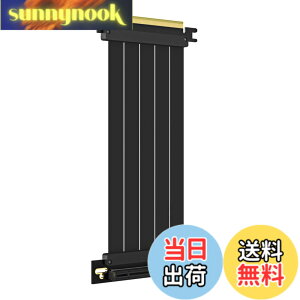 �y���������zGLOTRENDS 200mm PCIe 4.0 X16���C�U�P�[�u�� ����90�x GPU �}�E���g�p PCI-E Gen4�Ή� 32GB/s���x