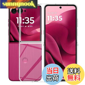 �y���������zFor Motorola moto Razr 60 Ultra �P�[�X �N���A PC�f�� �ϏՌ� �Ռ��z�� �S�ʕی� ���^ �y�� Greerass �ی�P�[�X �\�t�g�J�o�[ ����~�� ���΂ݖh�~ �w��h�~ ���� �ϋv �C���X�g�[���ȒP