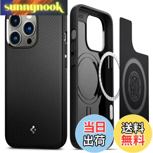 �y���������zSpigen iPhone13Pro�P�[�X MagSafe �}�O�l�b�g���� �}�b�g�� �ČRMIL�K�i�擾 ���炳�� TPU ����~�� ���C�����X�[�d�Ή� �ϏՌ� ���菝�h�~ �}�O�E�A�[�}�[ ACS03281 (�}�b�g�E�u���b�N)