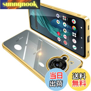 �y���������zAQUOS R7 �P�[�X SH-52C �N���A ���� �K�o�[ �X�}�z�P�[�X �ϏՌ� TPU ���^ �V���R�� �X���� �C�菝�h�~ ���ϖh�~ ���b�L���H �X�g���b�v�z�[���t��(�S�[���h)