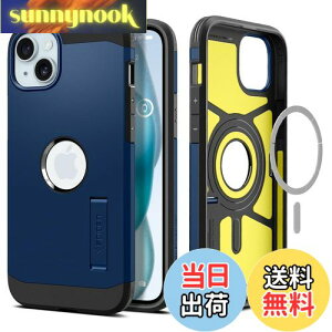 yzSpigen yn18N̋Zṕz iPhone 15 P[X MagSafe ϏՌ X^ht ČRMILKi擾 }Olbg 3w\ Jی h~ Ռz CX[dΉ ^tEA[}[
