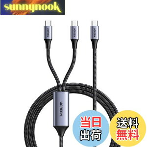 yzUGREEN USB Type C P[u yPD 100W 2-in-1 Type C }[dP[uz USB C to USB C P[u E-maker`bv fh~ iPhone 16V[Y/iPhone 15V[Y/Mac Book/iPad/Xperia/GalaxyeΉ 1.5m