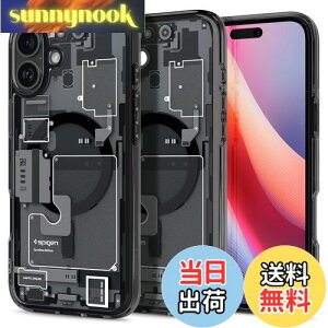 yzSpigen iPhone 16 P[X NA MagSafeΉ ϏՌ Xgbvz[ ϖh~ op[ ČRMILKi EgEnCubhE}OtBbg ACS08208 ([E)