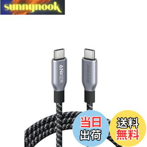 yzAnker Prime ϋviC USB-C & USB-C P[u 240W USB PDΉ USB 2.0 iPhone 16 / 16 Pro MacBook Pro/Air iPad Pro/Air 5 Galaxy S25 Pixel LG Ή 1.8m