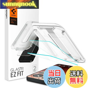 �y���������zSpigen Nothing Phone(3a), (3a) Pro �K���X�t�B���� �\��t���L�b�g�t�� 9H�����K���X 2���� �i�m�R�[�e�B���O ��U�h�~ EZ Fit AGL09428