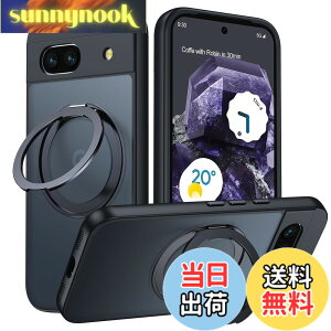 �y���������zPixel 8a �p �P�[�X Magsafe�Ή� Google �s�N�Z��8a �J�o�[ 360°��]�X�^���h Uovon �X�}�z�P�[�X �g�уP�[�X ���C�����X�[�d �ԍڃz���_�[ �Ή� �X�g���b�v���t�� ������ �w��h�~ ���h