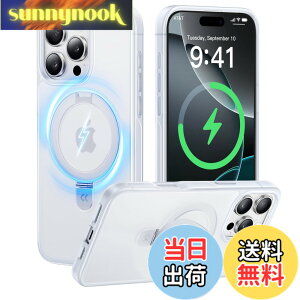 �y���������z�y8�N�Ԃ̋Z�p�����I4in1�����\���f���zCASEKOO iPhone 16 Pro Max �p �P�[�X �ČRMIL�K�i ���c���� �w��h�~ �}�b�g�d�グ �ő�25W�}���[�d�Ή� MagSafe�Ή� ���ϖh�~ ������ �X�g���b�v�z