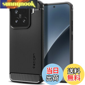 �y���������zSpigen Xiaomi 15 �P�[�X �ϏՌ� �w��h�~ �X�g���b�v�z�[�� TPU �ČRMIL�K�i�擾 ���C�����X�[�d �V���I�~�[ ���M�b�h�E�A�[�}�[ ACS08859 (�}�b�g�E�u���b�N)