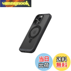 �y���������zAnker MagGo Magnetic Case (360°�����O�X�^���h, iPhone 16 Pro�p) �u���b�N MagSafe�Ή� �����O�X�^���h�t�� �X�}�z�P�[�X �}�O�l�b�g����/����~�� / 360°�����ی�/�ϏՌ�/���ϋv��/���΂݂�