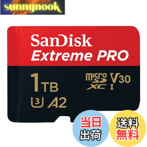 �y���������zSanDisk microSDXC UHS-I Card 1TB Extreme PRO Ultra High Speed Type (Up to 200 MB/s / Write Up to 140 MB/s when using SanDisk Professional PRO-READER) SanDisk Extreme Pro SDSQXCD-1T00-GN6MA
