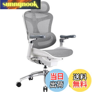 �y���������zSIHOO Doro C300 Pro �I�t�B�X�`�F�A �l�ԍH�w �֎q �f�X�N�`�F�A ���b�V���`�F�A �h�~�m�����K�������o�[�T�|�[�g 135°���N���C�j���O 6D�A���A�[�����X�g 3D���J�j�J���w�b�h���X�g
