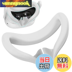 �y���������z�yBARDATS�zFor Meta Quest 3S �t�F�C�X�N�b�V�����J�o�[ �V���R���t�F�C�X�J�o�[ ���R��h�~ �h�� �h�� �􂦂�_�X�g�J�o�[ Meta Quest 3S �p VR �A�N�Z�T���[ (�V���o�[�O���[)