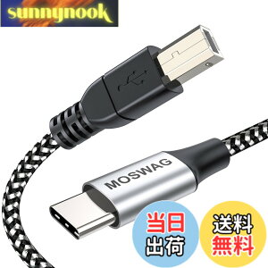 �y���������zMOSWAG MIDI USB �ϊ��P�[�u���iUSB-A-USB-B�j5m(5���[�g���jUSB Type C�v�����^�[�P�[�u���I�[�f�B�IDAC �~�L�T�[ MIDI�L�[�{�[�h�A �d�q�s�A�m�A DJ�R���g���[�� �A�v�����^�[ �A�X �L���i