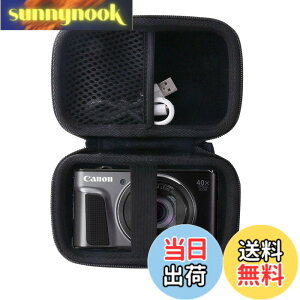 �y���������zCanon PowerShot G7X / SX620HS/SX720HS/SX730HS/SX740HS/G9 X�f�W�^���J������p���[�P�[�X-WERJIA (storage case-Black)