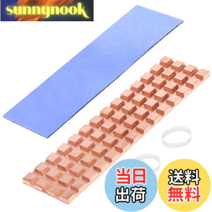 �y���������zHaojiaho ���� M.2 SSD �q�[�g�V���N 1.5mm ���^ �M�\���΍� 2280 M2 SSD PS5 �m�[�gPC �p �q�[�g�V���N �T�[�}���p�b�h�t�� 67*18*1.5mm