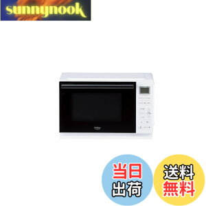 �y���������z�n�C�A�[��(Haier) �d�q�����W 20L ��46.9cm �t���b�g�e�[�u�� ��l��炵 �P�@�\ �ԊO���Z���T�[ �w���c�t���[ 19��ނ̃I�[�g���j���[ �z���C�g JM-FHR20A(W)