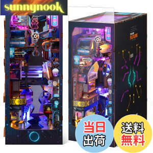 �y���������zFUNPOLA �u�b�N�k�b�N �L�b�g Booknook �ؐ��p�Y�� DIY �~�j�`���A �h�[���n�E�X LED���C�g�t�� �{�I���� �u�b�N�G���h �W���p �N���t�g�Z�b�g ���S�҂⒆�w������ 319PC (�����E����)