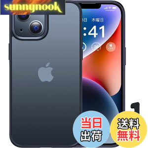�y���������z�y�ČRMIL�V�K�i�E�w��h�~�zCASEKOOiPhone 14 / 13 �p �P�[�X 6.1 �C���` (�}�b�g�u���b�N)