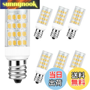 �y���������zDiCUNO E12���� LED�d�� 4W 40W�`���� 400lm �d���F 3000K �Z���~�b�N�X��� �S�z���^�C�v �ȃG�l �񒲌� 6��