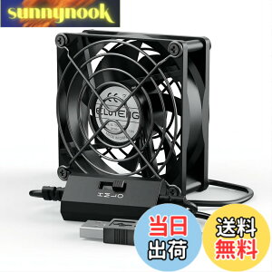 �y���������zELUTENG USB�t�@�� 8cm �É� ���͗�p 3�i���ʒ��� 5V ���^ ��� USB��@ 80mm 7���H�� �T�C�����g PC �ȃG�l �N�[���[ �p�\�R�� PS4 PS3 �Q�[���@ ���[�^�[ TV Box �N�[�����O�ɑΉ� USB Cooli
