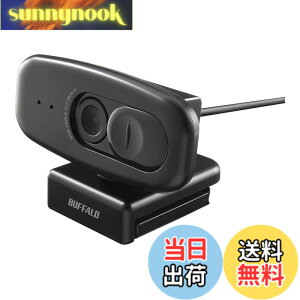 �y���������z�o�b�t�@���[ �E�F�u�J���� WEB�J���� 1080P �t��HD 30fps 200����f �L�p��120° �}�C�N���� �V���v�� BSW505MBK