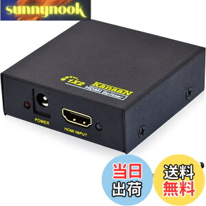 �y���������zKanaaN HDMI�X�v���b�^�[ 1����2�o�� 1080p hdmi�ؑ֊� 1���� Full UHD/HD 1.4b 2-fach / 2-port PS3/PS4 Pro DVD�v���[���[ HDTV�Ή��c