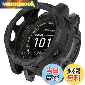 �y���������zHeeNia Garmin EPIX Pro 51mm/Garmin Fenix 7X Pro/Garmin Fenix 7X �Ή� �P�[�X �V���R���ގ� �ی�P�[�X �J�o�[ �Ռ��z�� ���y�� �_�� �Ռ��h�~ �C�菝�h�~ �ی�J�o�[ Garmin EPIX Pro 51mm/Garmin Fenix 7X 