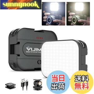 �y���������zUlanzi LED�r�f�I���C�g �B�e�p���C�g Type-C�[�d�� 2000mAh ���^ 170°��]�� 2500K-6500K�F���x 4�R�[���h�V���[�t�� �����P�x ���邳���� �B�e���C�g CRI95+ �y�� �J�����r�f�I���C�g Cano