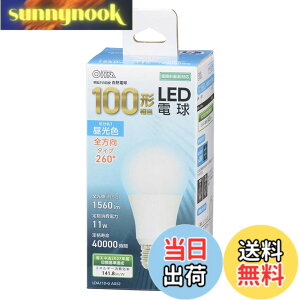 �y���������z�I�[���d�@ LED�d�� E26 100�` 100���b�g�` 100W�` ���`���Ή� �S���� �����F 5�N LDA11D-G AG52 06-3296 OHM